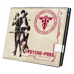 Psycho-pass Cartoon Cosplay Color Printing Purse Anime Short Wallet
