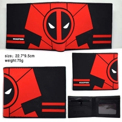 Deadpool Cartoon Cosplay Color Printing Purse Anime Wallet