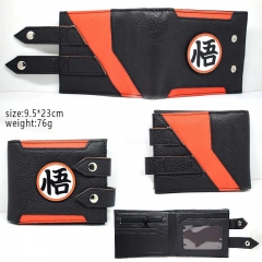 Dragon Ball Z Cartoon Cosplay Color Printing Purse Anime Wallet
