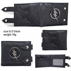 The Flash Cartoon Cosplay Color Printing Purse Anime Wallet