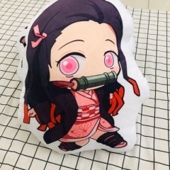Demon Slayer: Kimetsu no Yaiba Cosplay Movie Decoration Chair Cushion Anime Two Sides Print  Pillow