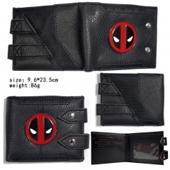 Deadpool Cartoon Cosplay Color Printing Purse Anime Wallet