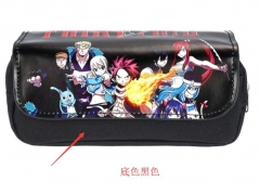 Fairy Tail Cartoon Cosplay PU For Student Anime Pencil Bag