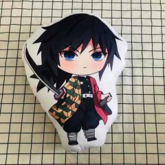 Demon Slayer: Kimetsu no Yaiba Cosplay Movie Decoration Chair Cushion Anime Two Sides Print  Pillow