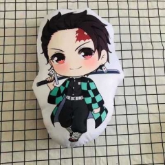 Demon Slayer: Kimetsu no Yaiba Cosplay Movie Decoration Chair Cushion Anime Two Sides Print  Pillow