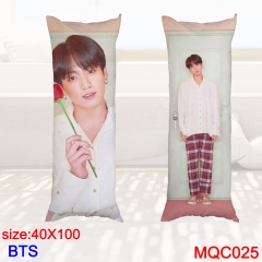 K-POP BTS Bulletproof Boy Scouts Soft Long Cute Print Custom Design Pillow 40X100