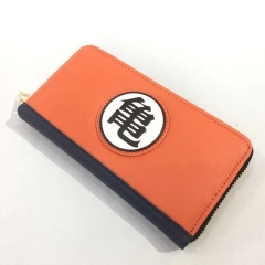 Dragon Ball Z Cosplay Colorful Short Folding Purse PU Anime Wallet