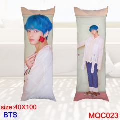 K-POP BTS Bulletproof Boy Scouts Soft Long Cute Print Custom Design Pillow 40X100