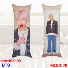 K-POP BTS Bulletproof Boy Scouts Soft Long Cute Print Custom Design Pillow 40X100