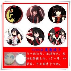 KILL la KILL Cartoon Cosplay One Side Anime Pocket Mirror (6pcs/set)