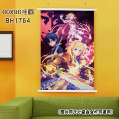 Sword Art Online | SAO Cartoon Wall Scrolls Waterproof Anime Wallscrolls