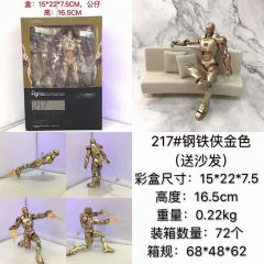 钢铁侠217#金色手办公仔