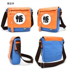 Dragon Ball Z Cartoon Fashion Canvas+PU Anime Crossbody Bag Single Shoulder Bags