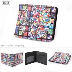Nintendo Game Boy Cartoon Cosplay PU Purse Folding Anime Short Wallet