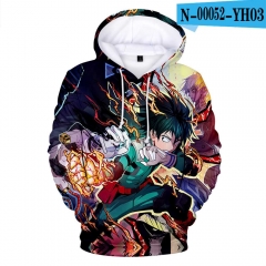 Boku no Hero Academia/My Hero Academia Anime 3D Print Casual Hooded Hoodie For Kids And Adult
