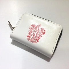 Harry Potter Movie Cospalu Purse PU Anime Zipper Coin Wallet
