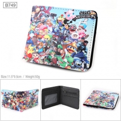 Nintendo Game Boy Cartoon Cosplay PU Purse Folding Anime Short Wallet