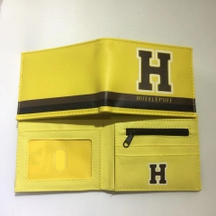 Harry Potter Movie Colorful Short Folding Purse PU Anime Wallet