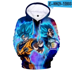 Dragon Ball Z Anime 3D Print Casual Hooded Hoodie For Kids And Adult