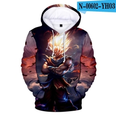 Dragon Ball Z Anime 3D Print Casual Hooded Hoodie For Kids And Adult