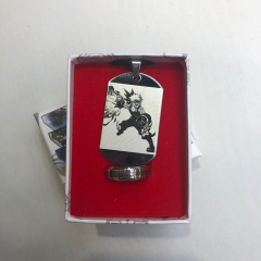 Boku no Hero Academia/My Hero Academia Cartoon Cosplay Collection Alloy Anime Necklace+Ring
