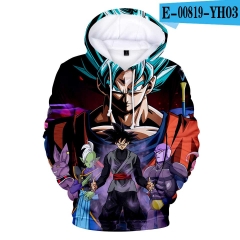 Dragon Ball Z Anime 3D Print Casual Hooded Hoodie For Kids And Adult