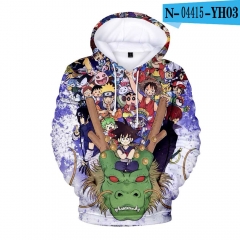 Dragon Ball Z Anime 3D Print Casual Hooded Hoodie For Kids And Adult
