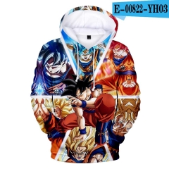 Dragon Ball Z Anime 3D Print Casual Hooded Hoodie For Kids And Adult
