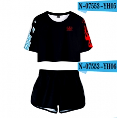 Boku no Hero Academia/My Hero Academia Series Anime3D Printed Short T shirt and Pants ( Set)