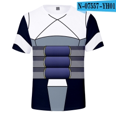 Boku no Hero Academia/My Hero Academia Series Anime 3D Printed SBaseball Short Sleeve T Shirt