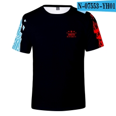 Boku no Hero Academia/My Hero Academia Series Anime 3D Printed SBaseball Short Sleeve T Shirt