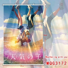 Tenki no Ko/Weathering with You Cartoon Wallscrolls Waterproof Anime Wallscrolls 60X90CM