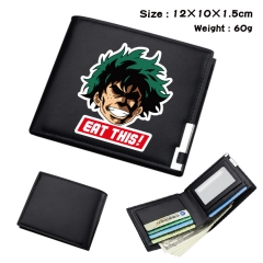 Boku no Hero Academia/My Hero Academia Anime Cosplay PU Purse Folding Anime Short Wallet