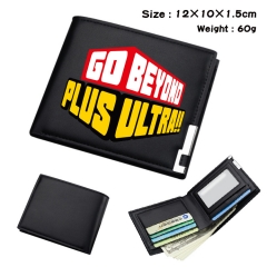 Boku no Hero Academia/My Hero Academia Anime Cosplay PU Purse Folding Anime Short Wallet