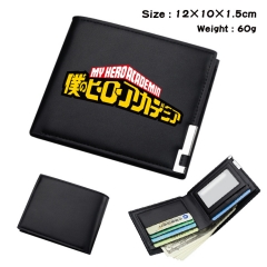Boku no Hero Academia/My Hero Academia Anime Cosplay PU Purse Folding Anime Short Wallet
