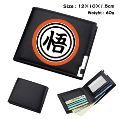 Dragon Ball Z Anime Cosplay PU Purse Folding Anime Short Wallet