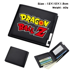 Dragon Ball Z Anime Cosplay PU Purse Folding Anime Short Wallet