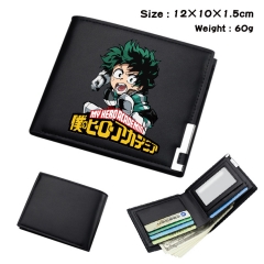 Boku no Hero Academia/My Hero Academia Anime Cosplay PU Purse Folding Anime Short Wallet