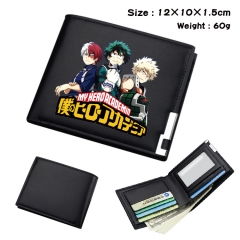 Boku no Hero Academia/My Hero Academia Anime Cosplay PU Purse Folding Anime Short Wallet