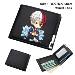 Boku no Hero Academia/My Hero Academia Anime Cosplay PU Purse Folding Anime Short Wallet