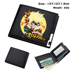 Boku no Hero Academia/My Hero Academia Anime Cosplay PU Purse Folding Anime Short Wallet