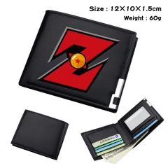 Dragon Ball Z Anime Cosplay PU Purse Folding Anime Short Wallet