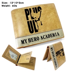 Boku no Hero Academia/My Hero Academia Anime Cosplay PU Purse Folding Anime Short Wallet