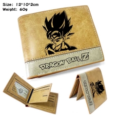 Dragon Ball Z Anime Cosplay PU Purse Folding Anime Short Wallet