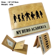Boku no Hero Academia/My Hero Academia Anime Cosplay PU Purse Folding Anime Short Wallet