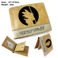 Dragon Ball Z Anime Cosplay PU Purse Folding Anime Short Wallet