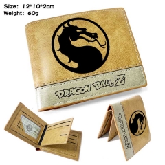 Dragon Ball Z Anime Cosplay PU Purse Folding Anime Short Wallet