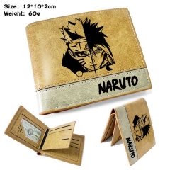 Naruto Anime Cosplay PU Purse Folding Anime Short Wallet