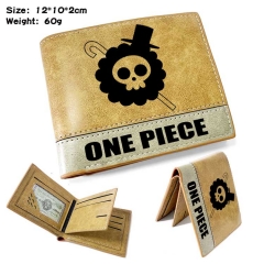 One Piece Anime Cosplay PU Purse Folding Anime Short Wallet