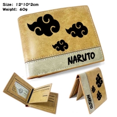 Naruto Anime Cosplay PU Purse Folding Anime Short Wallet